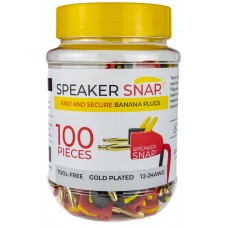 SPEAKER SNAP BANANA PLUGS 50 PAIR